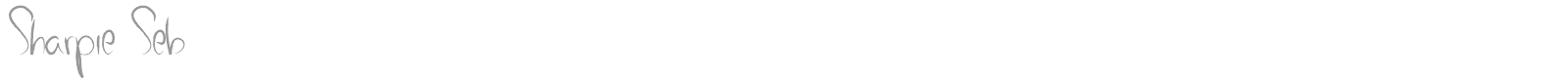 Sharpieseb font preview